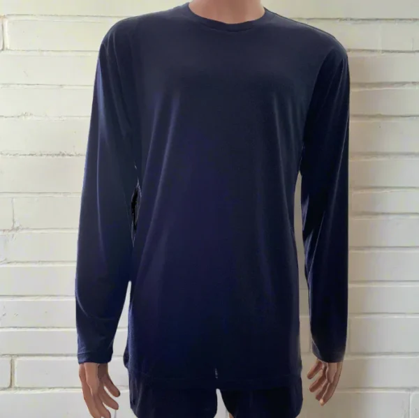 Men's Merino Long Sleeve T-shirt - Image 2