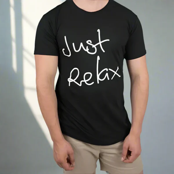 Men's Organic Cotton Just Relax T-shirt